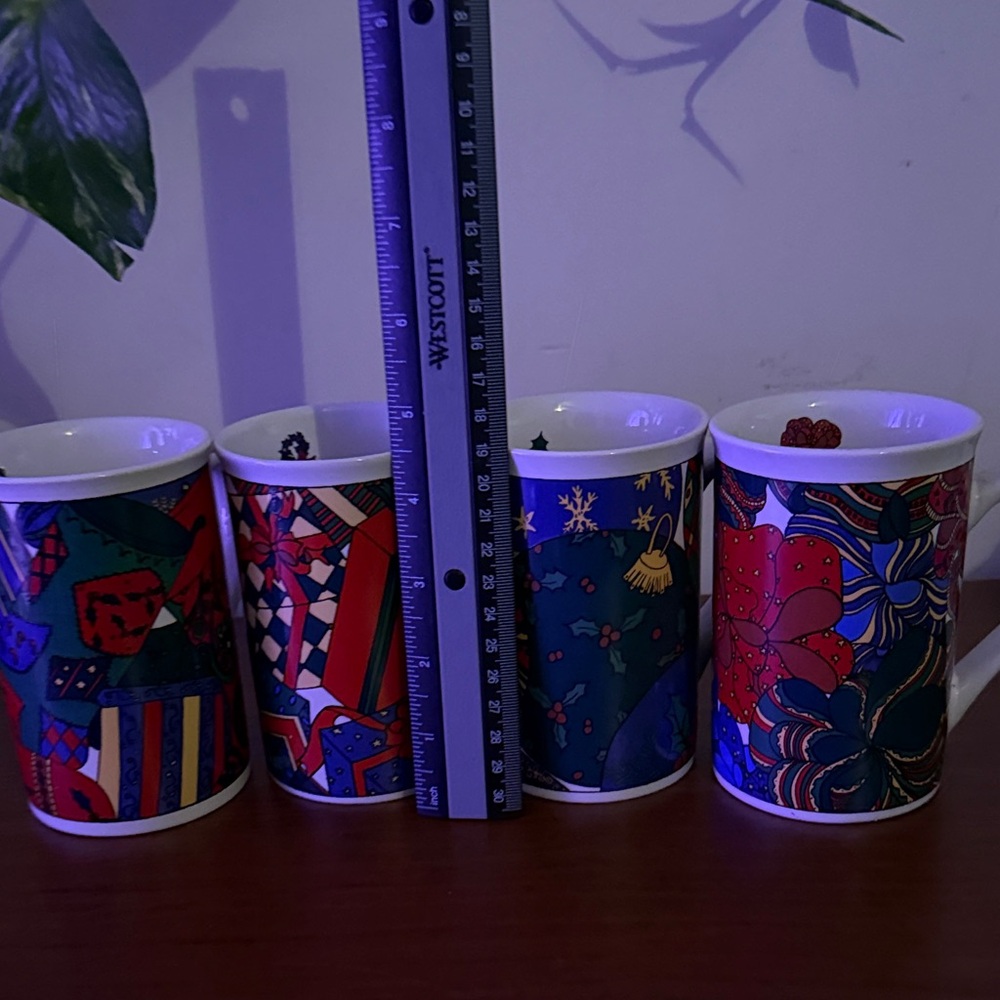 Colorful Ceramic Mug Set - Picture 3 of 4